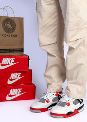 Nike Air Jordan 4 (Red Fire)