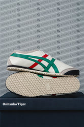 Onitsuka Tiger Mexico 66 Slip on (Cream/Green/Red