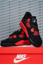 Nike Air Jordan 4 (Black/Red)