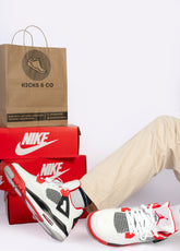 Nike Air Jordan 4 (Red Fire)