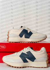 New Balance  327 (White/ Blue)