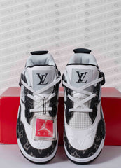 Nike Air Jordan 4 X LV Edition (White/Black)