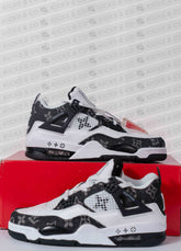 Nike Air Jordan 4 X LV Edition (White/Black)
