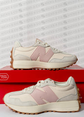 New Balance 327 (White/Pink)