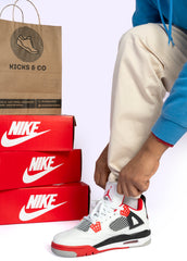 Nike Air Jordan 4 (Red Fire)