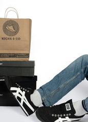 Onitsuka Tiger MEXICO 66 (Black/White) Slip-On