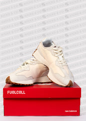 New Balance 327 (White/ Burgundy)