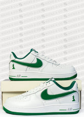Nike Air Force 1 (White/ Green)