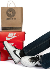 Nike AIR FORCE 1 “06 GRADE SCHOOL (WHITE/BLACK)