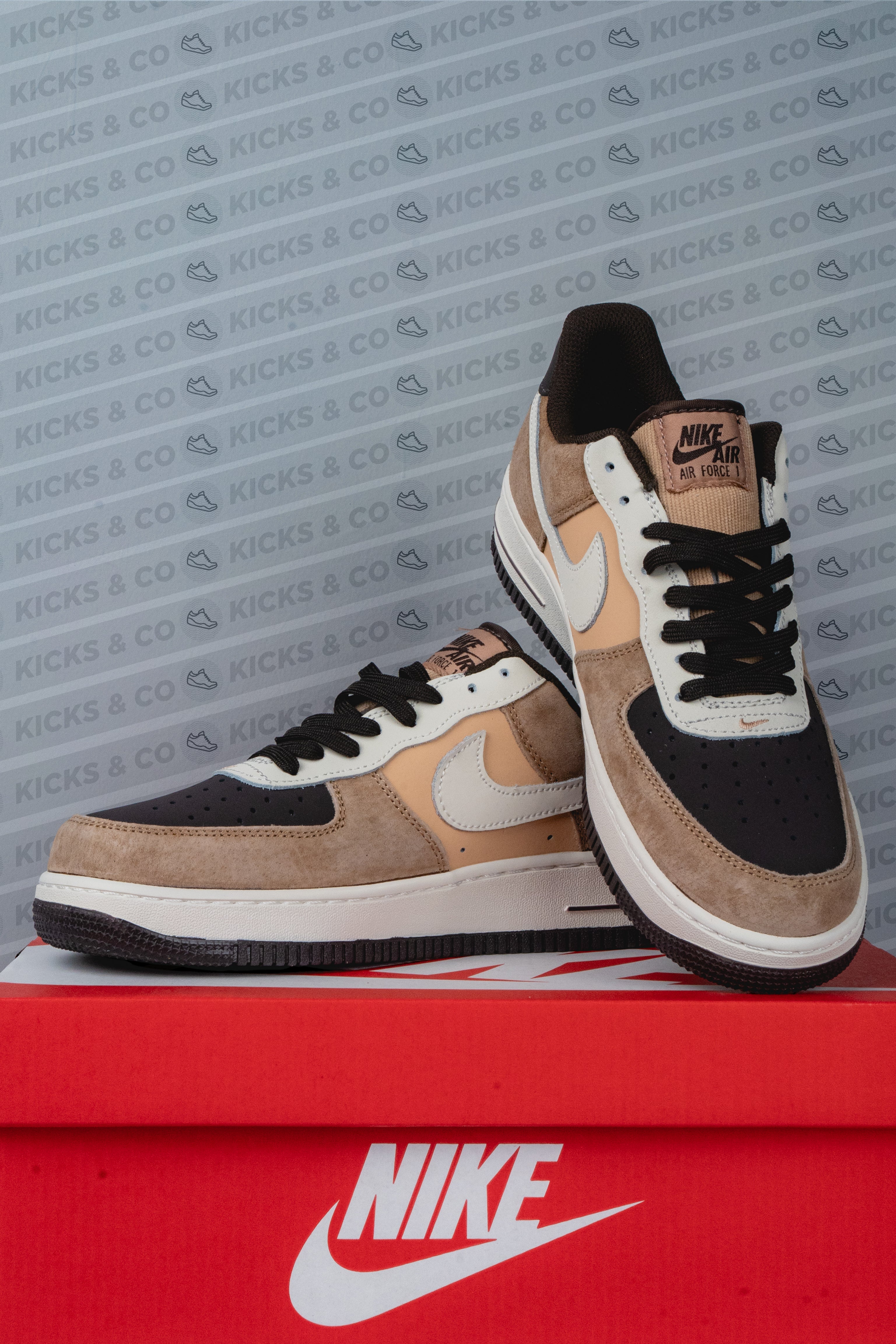 Nike First Copy Shoes- Air Force 1 Low (Hemp Coconut)
