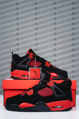 Nike Air Jordan 4 (Black/Red)