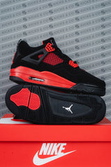 Nike Air Jordan 4 (Black/Red)
