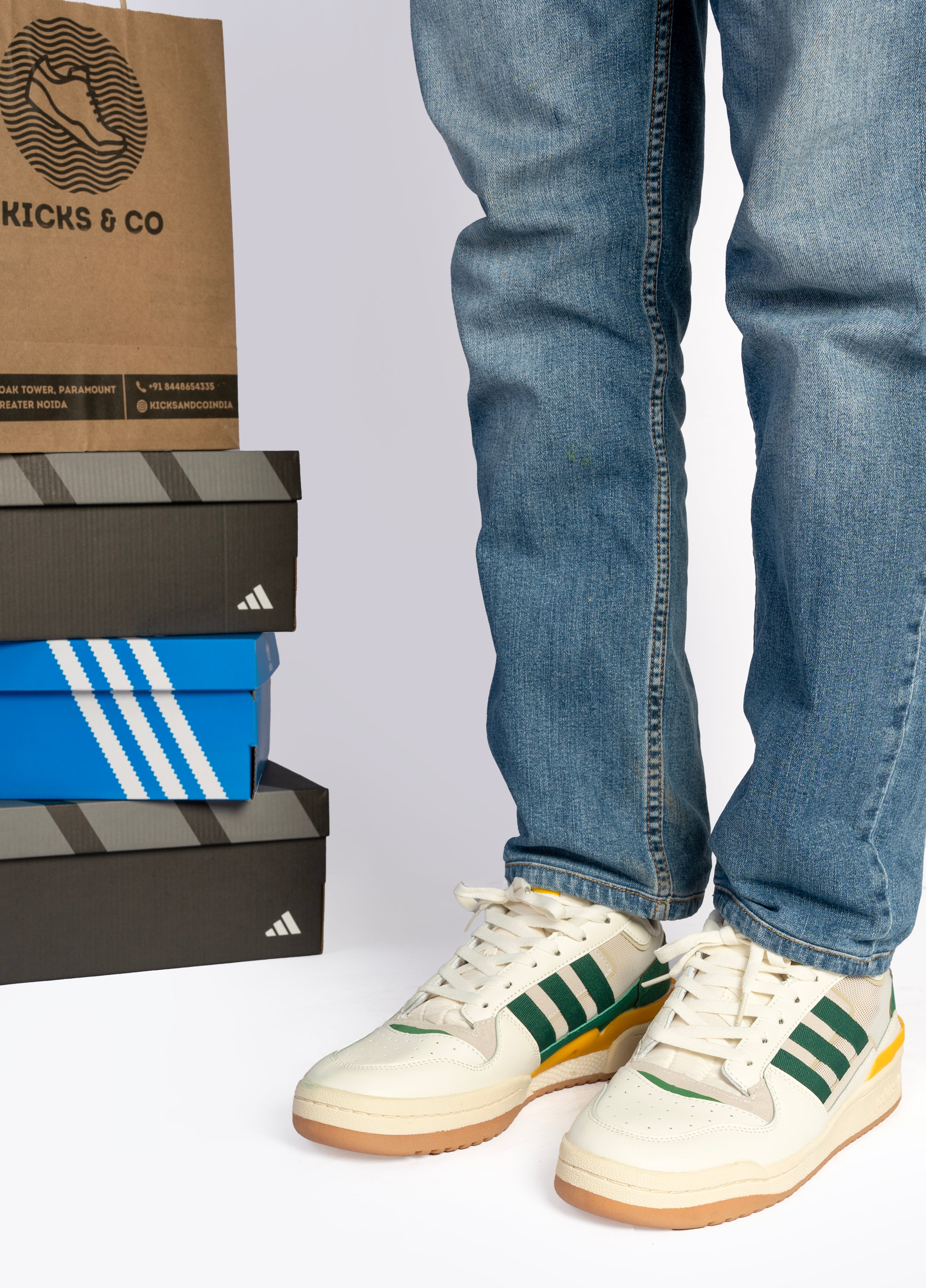 Adidas Forum 84 low (Yellow/Green)