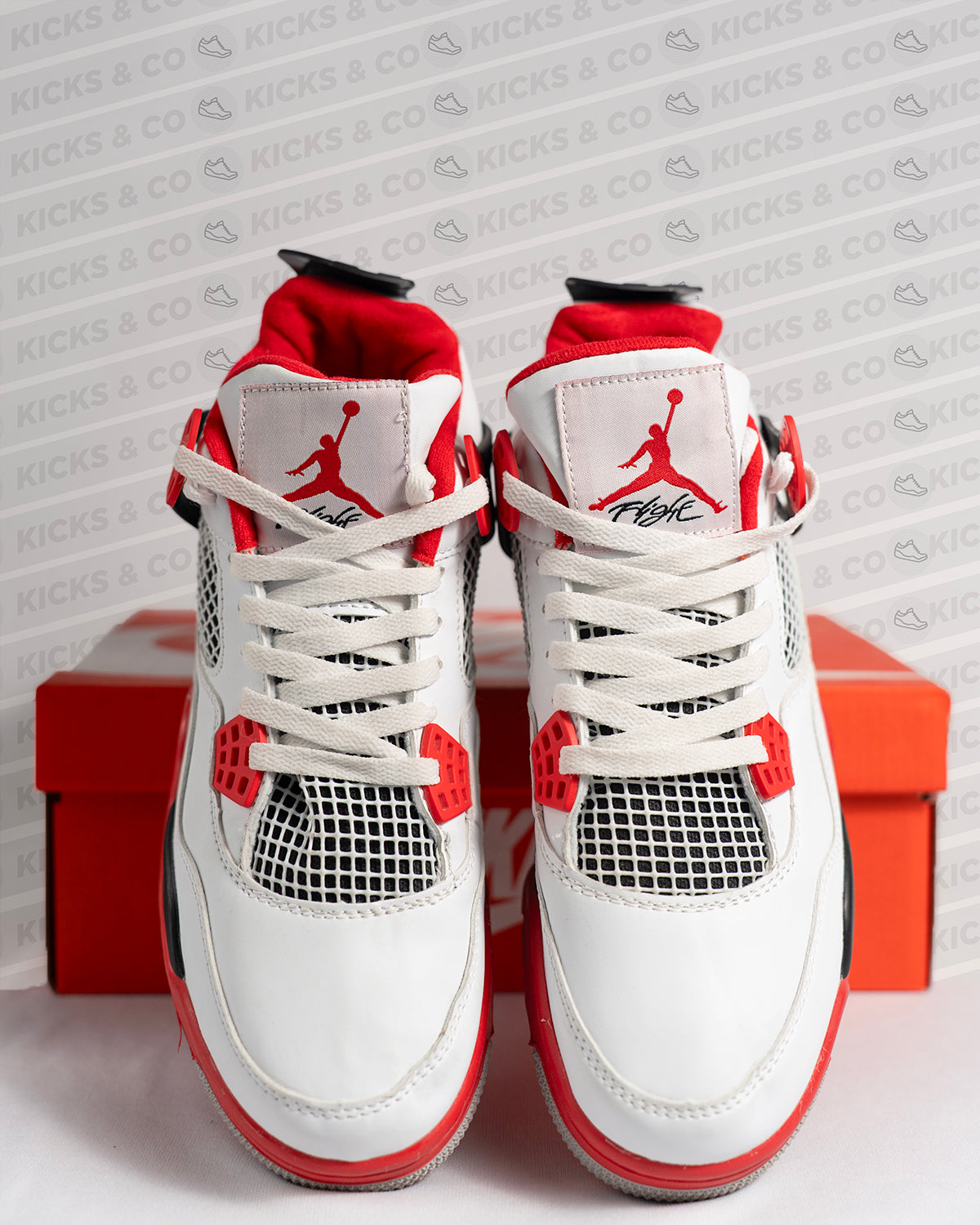 Nike Air Jordan 4 (Red Fire)