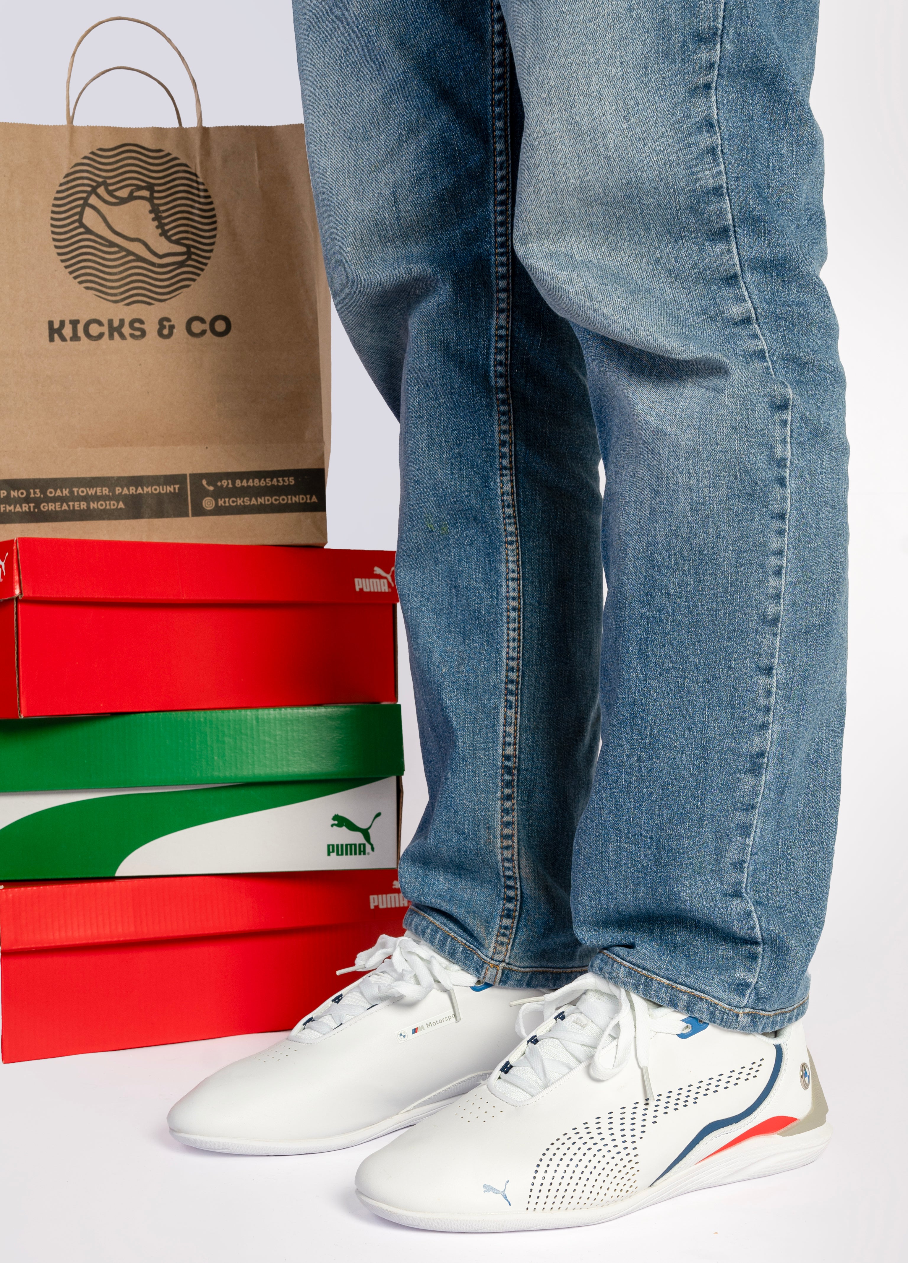 Puma BMW MMS Drift Cat Decima (White)