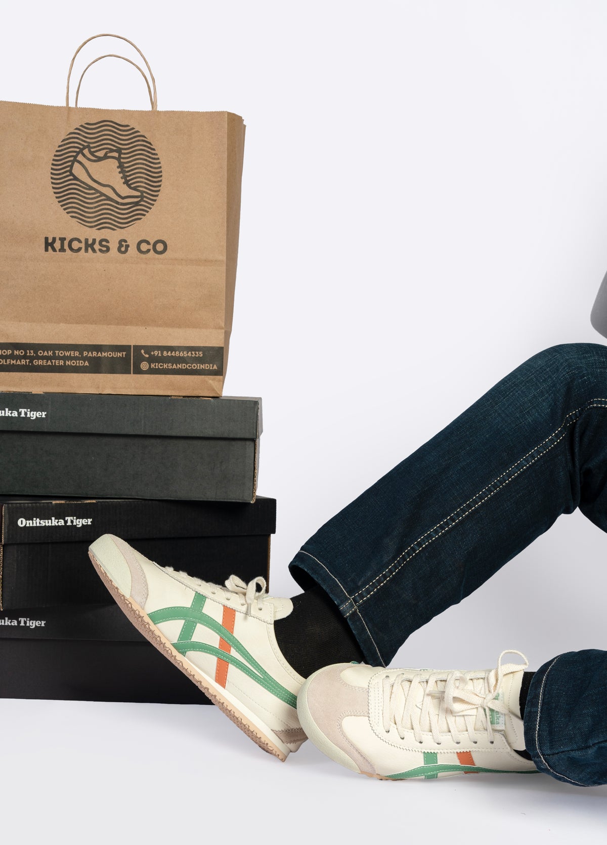 Onitsuka Tiger Mexico 66 (Cream/Green/Orange)