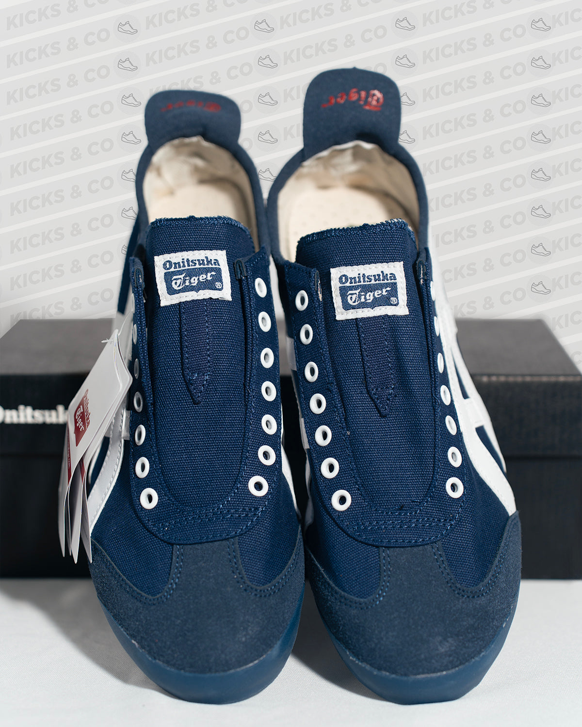 Onitsuka Tiger MEXICO 66 (Navy/Off White) Slip-On