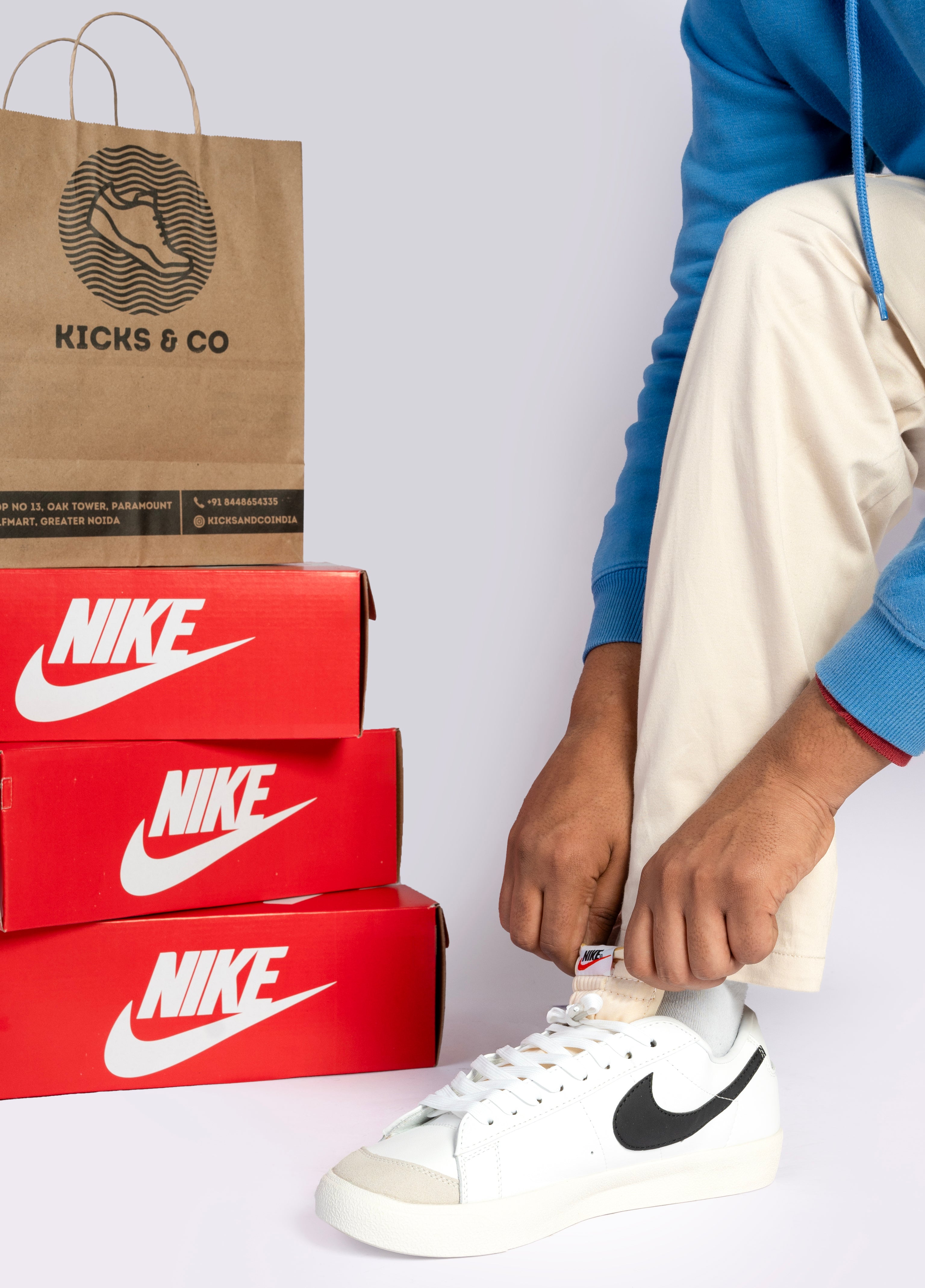 Nike Low blazzer'77 white