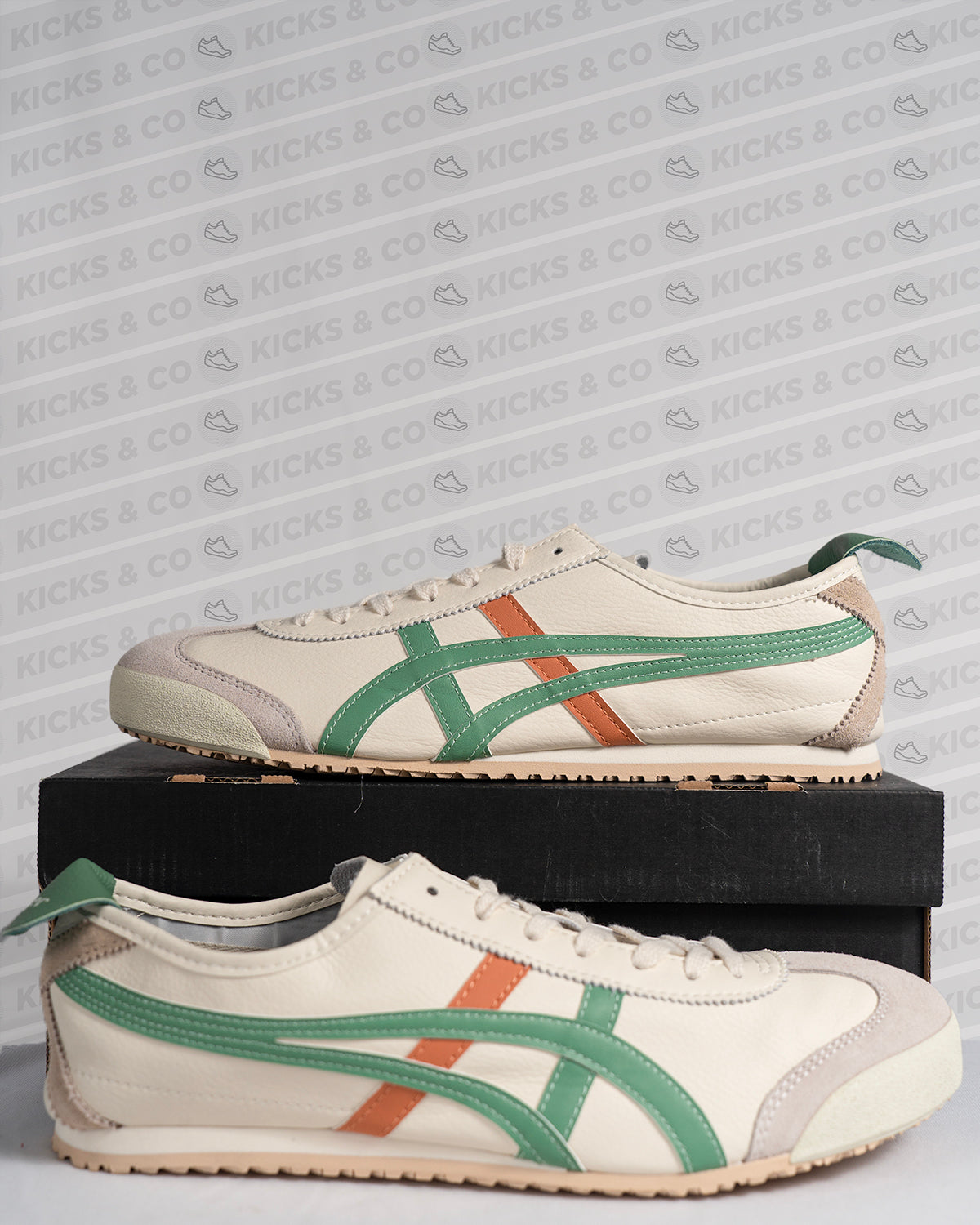 Onitsuka Tiger Mexico 66 (Cream/Green/Orange)