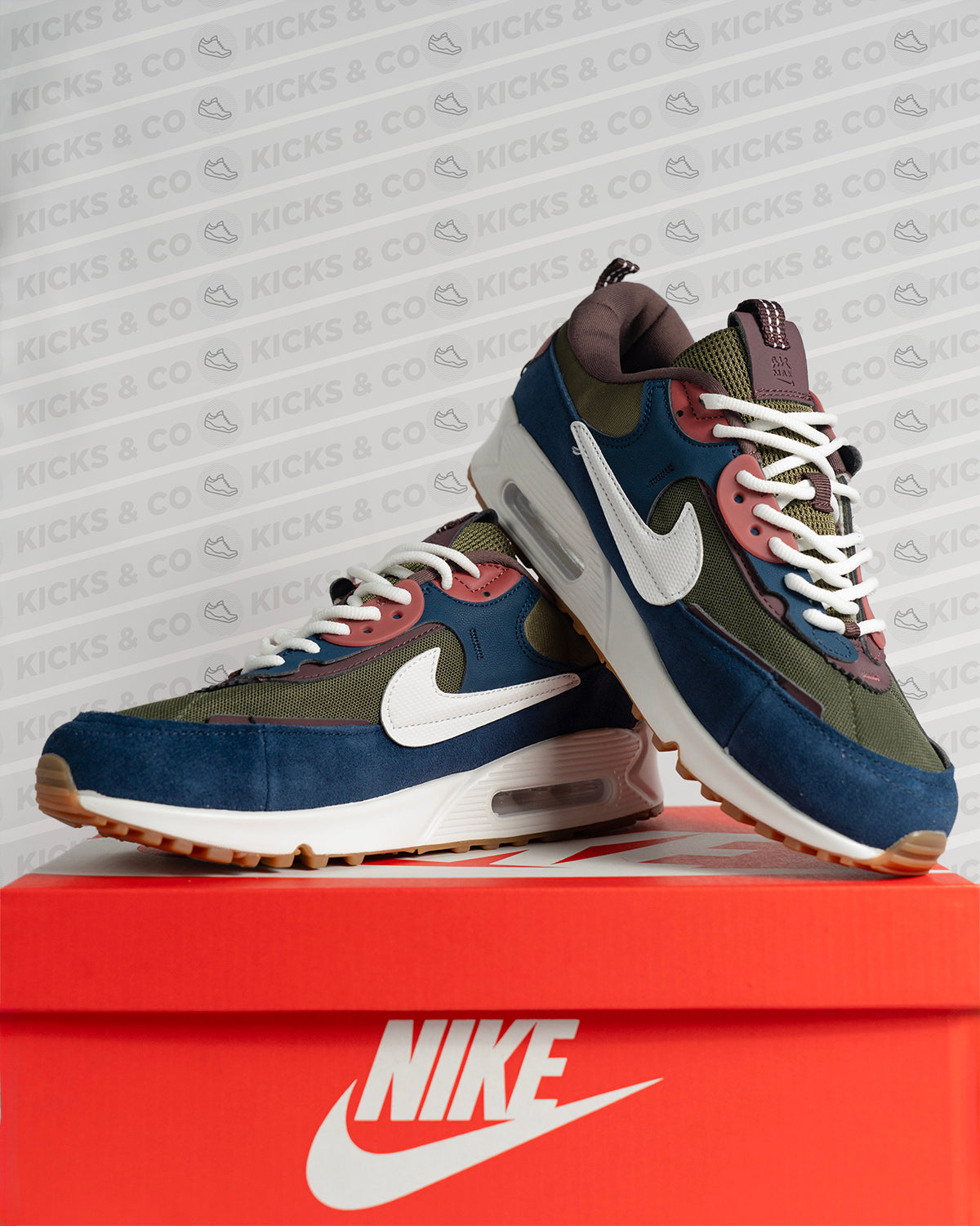 Nike Air Max 90 (Navy olive)