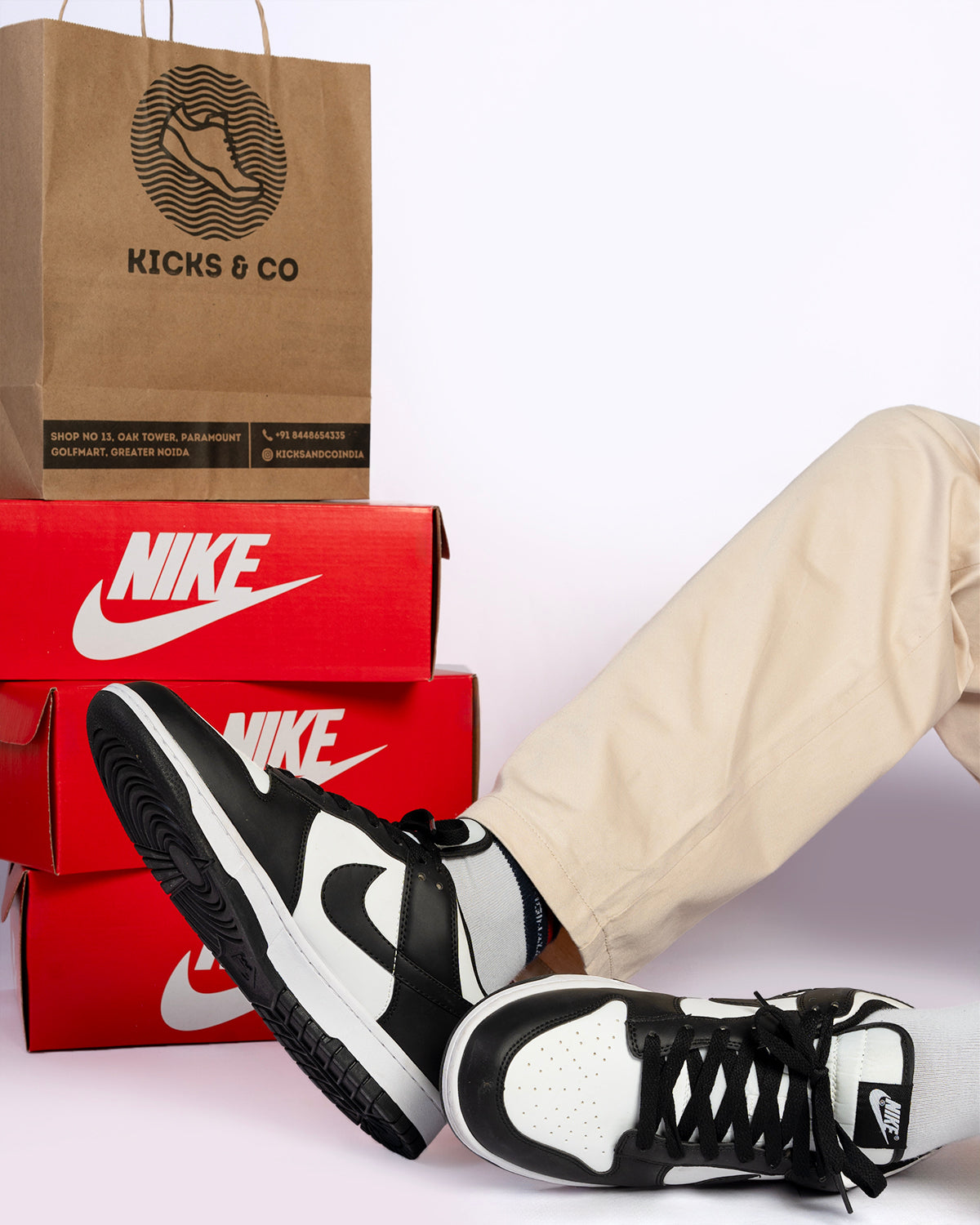 Nike DUNK LOW PANDA (WHITE/BLACK)