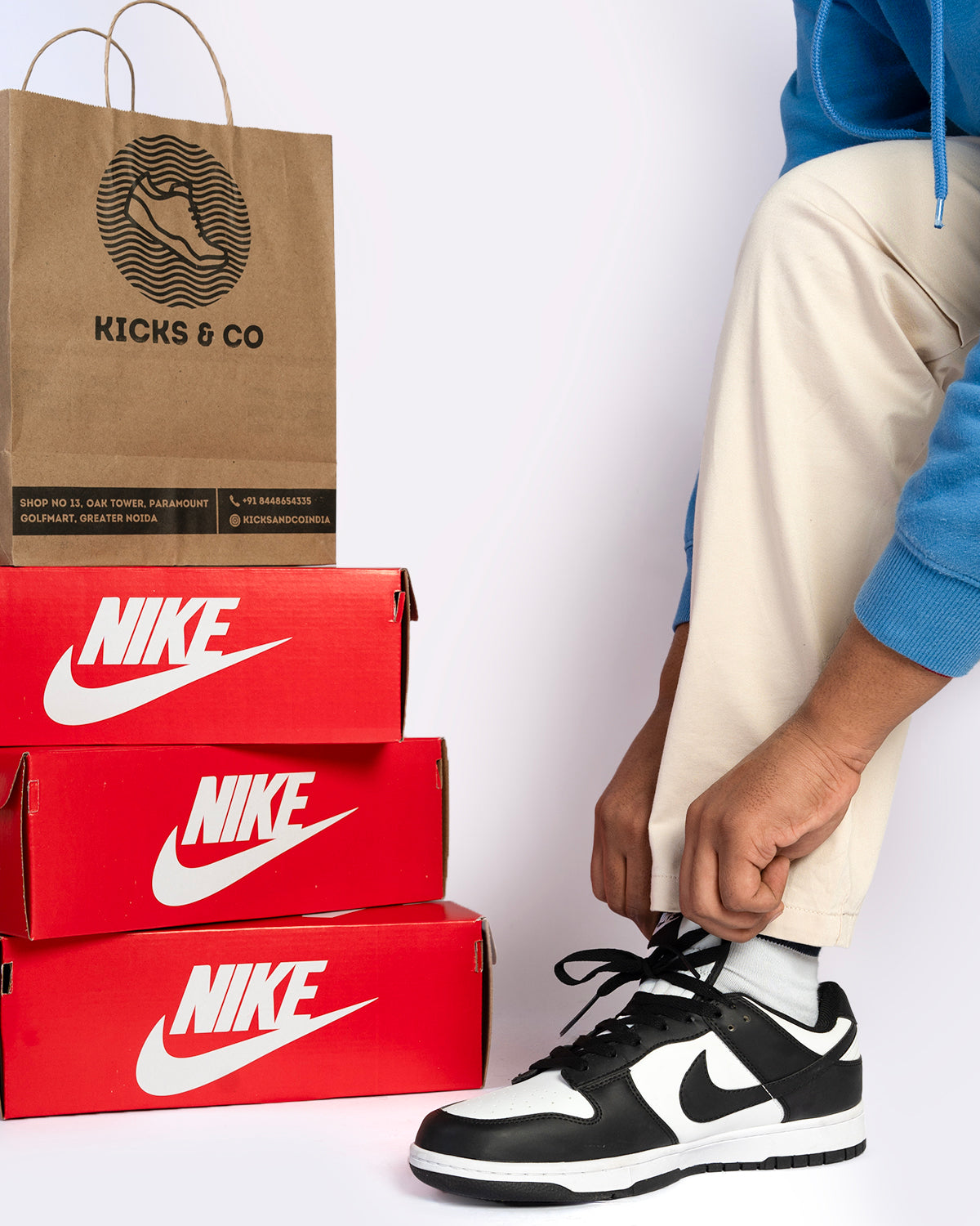 Nike DUNK LOW PANDA (WHITE/BLACK)