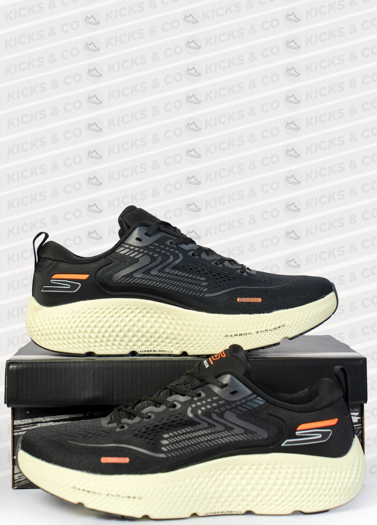 Skechers Shoes- Go Run Max (Black)