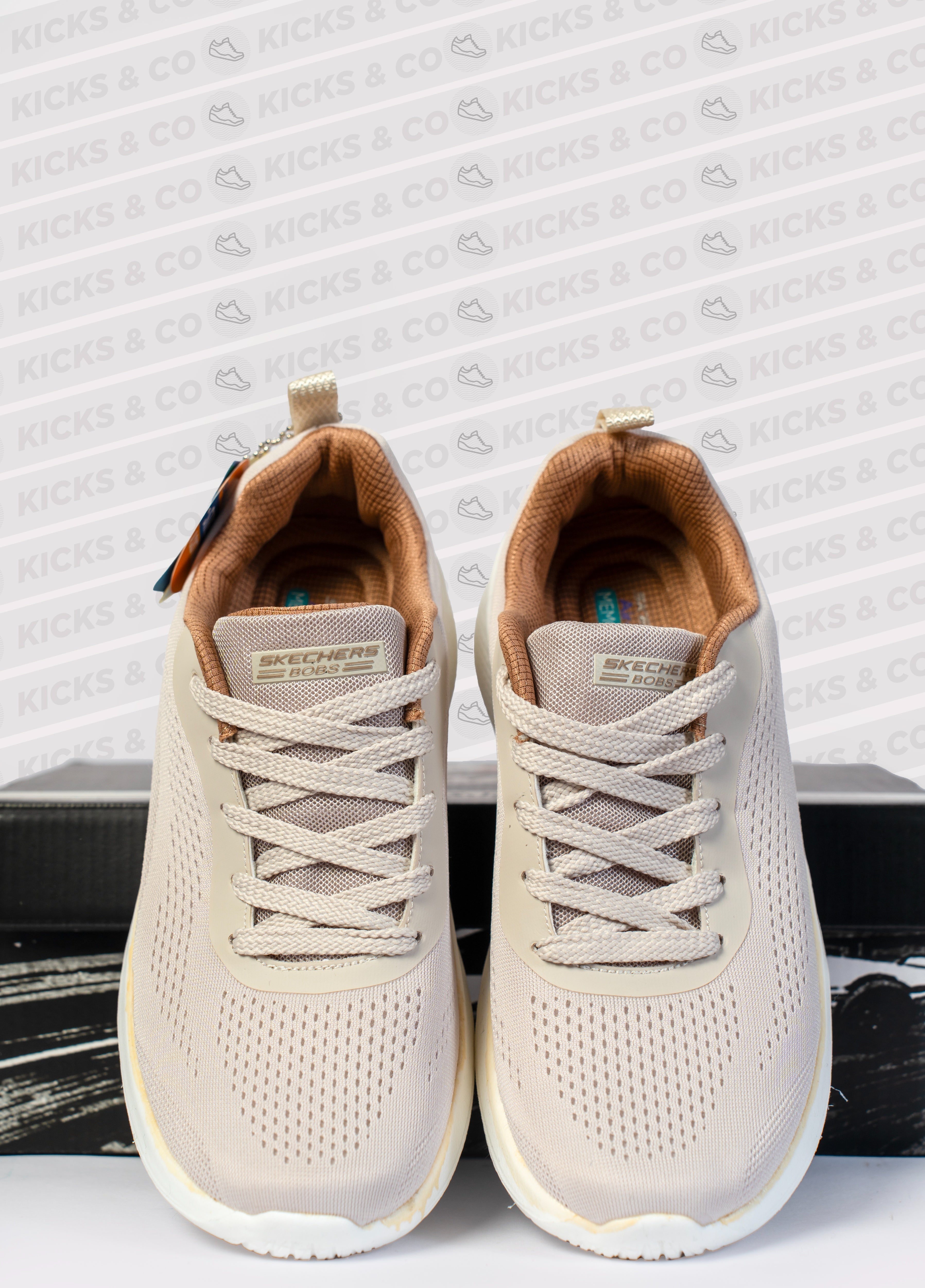 Skechers Women Shoes- Vapor Foam (Beige)